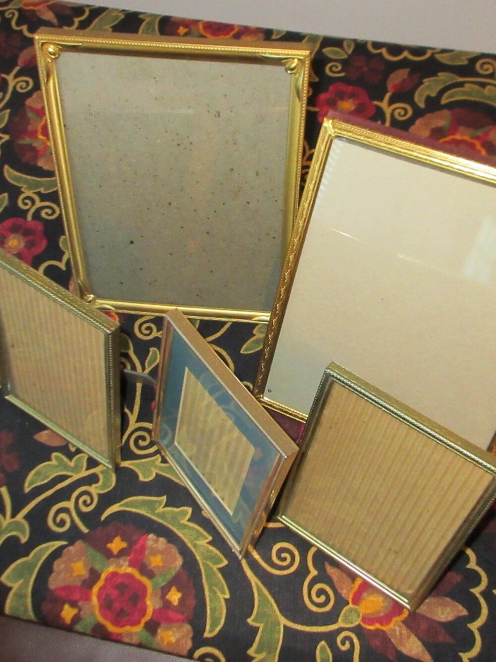 5 Vintage Brass Frames (duplicate listing says sold but = Poshmark glitch)